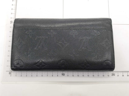 LOUIS VUITTON CA2126 Monogram Empreinte Portefeuille Sarah Wallet