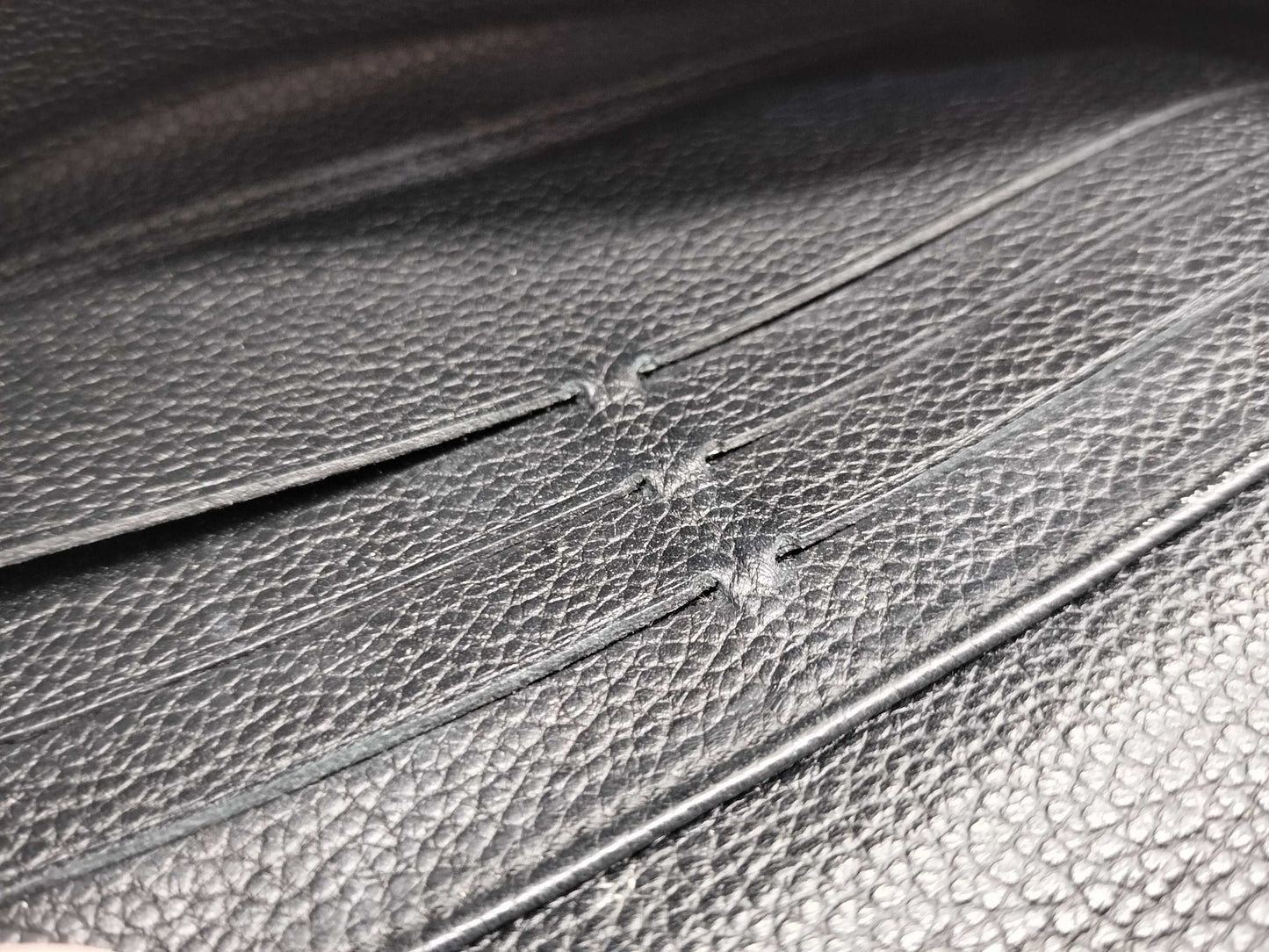 LOUIS VUITTON CA2126 Monogram Empreinte Portefeuille Sarah Wallet