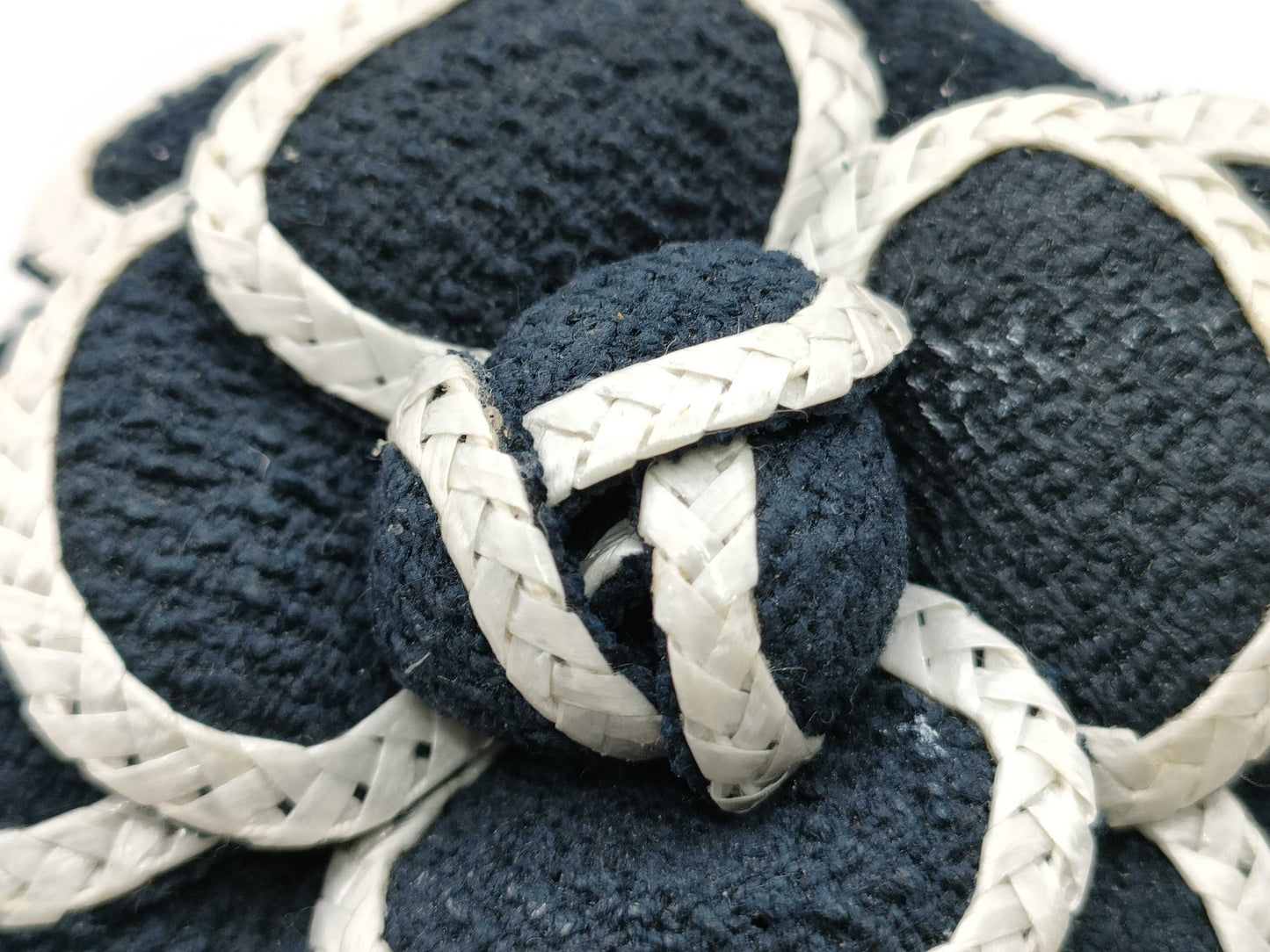 CHANEL No-Comment Corsage Camellia Brooch