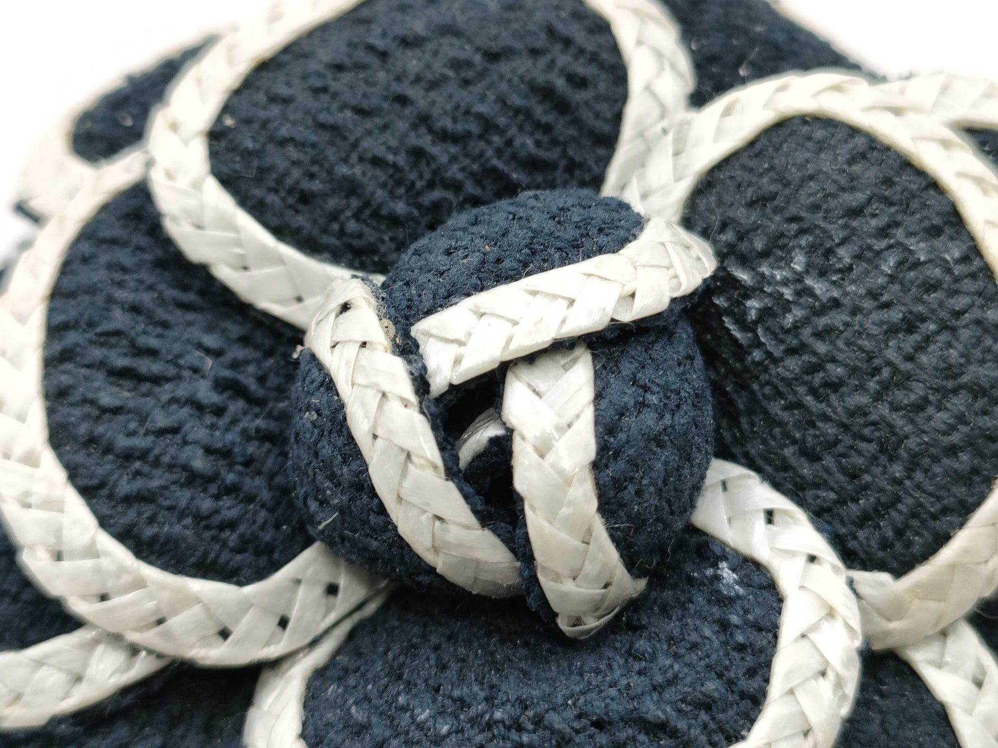 CHANEL No-Comment Corsage Camellia Brooch