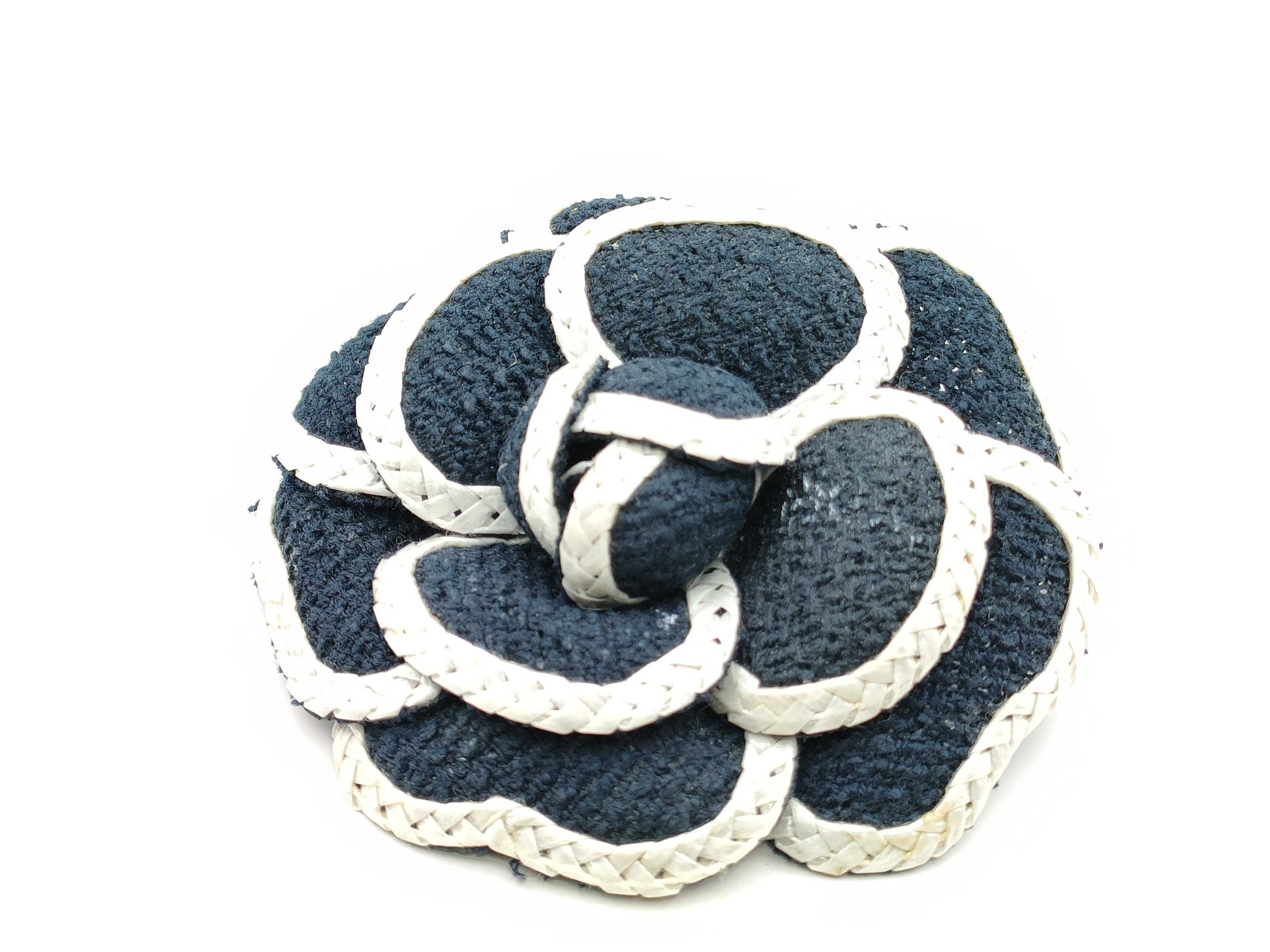CHANEL No-Comment Corsage Camellia Brooch