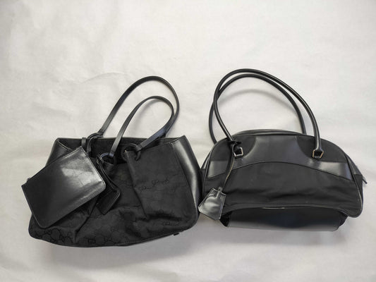 GUCCI GG Canvas Prada/Bag *2 Handbag