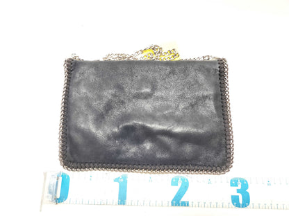Stella McCartney Black Synthetic Leather Chain Shoulder Bag