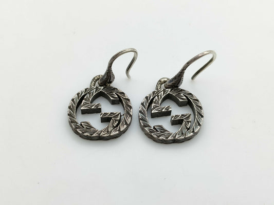 GUCCI SV925 GG Earrings