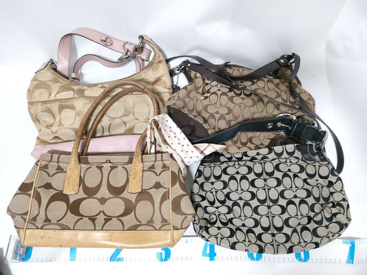 COACH Signature Bag 5-Piece Handbag