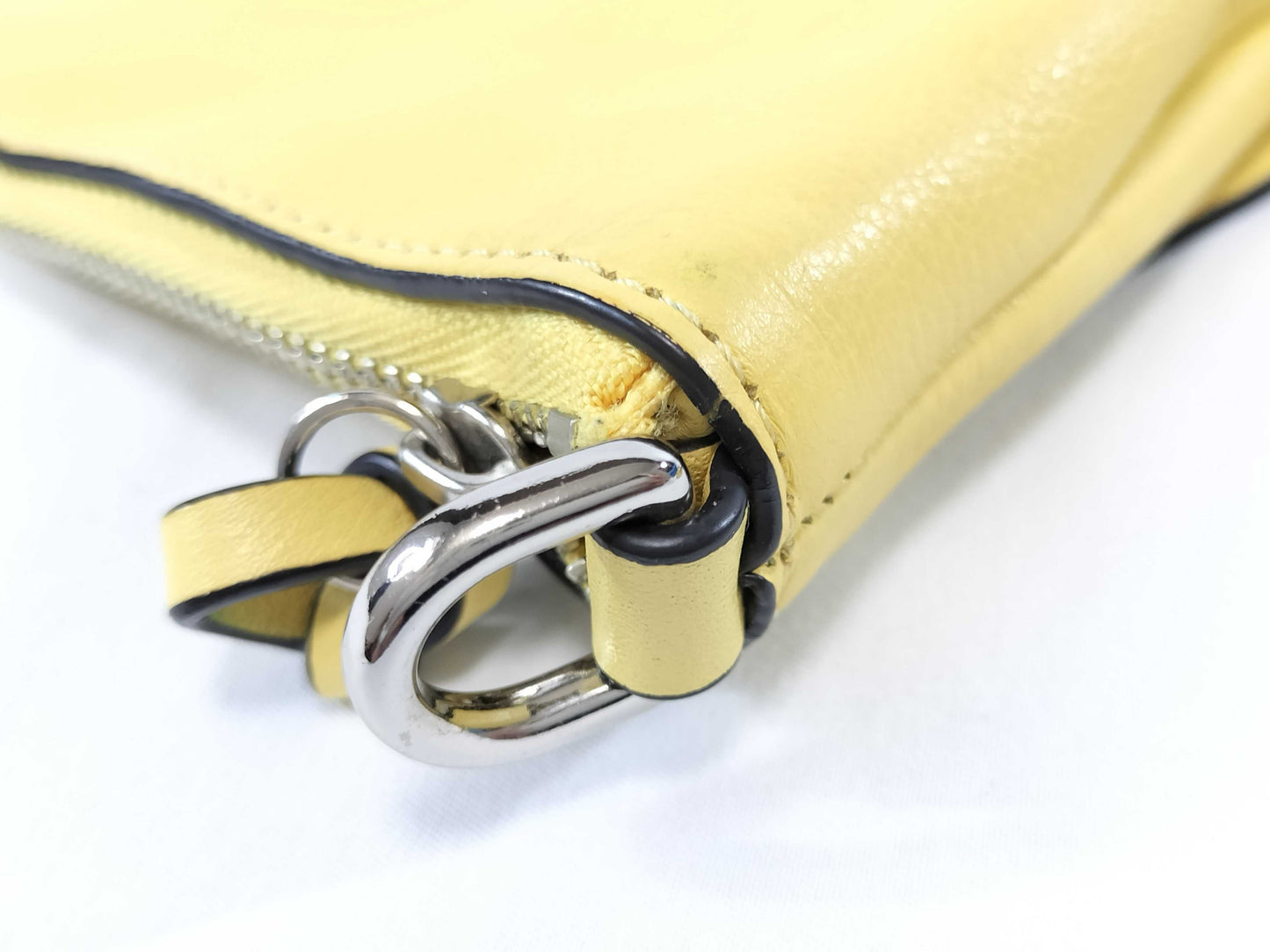 COACH Mini Shoulder Bag Yellow Shoulder Bag