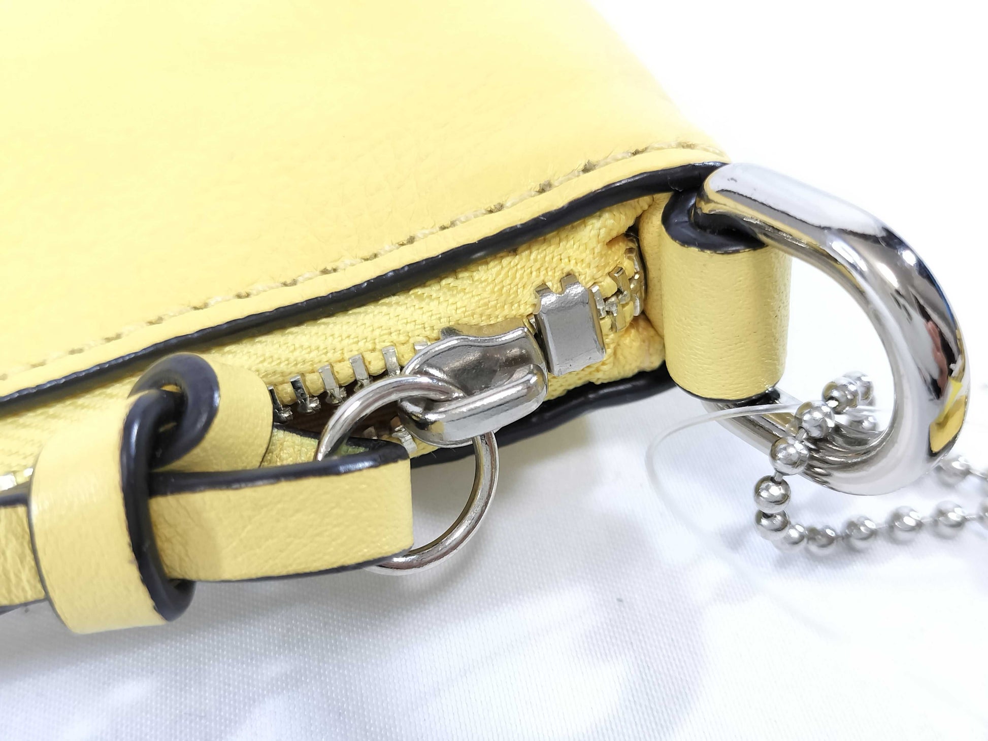 COACH Mini Shoulder Bag Yellow Shoulder Bag