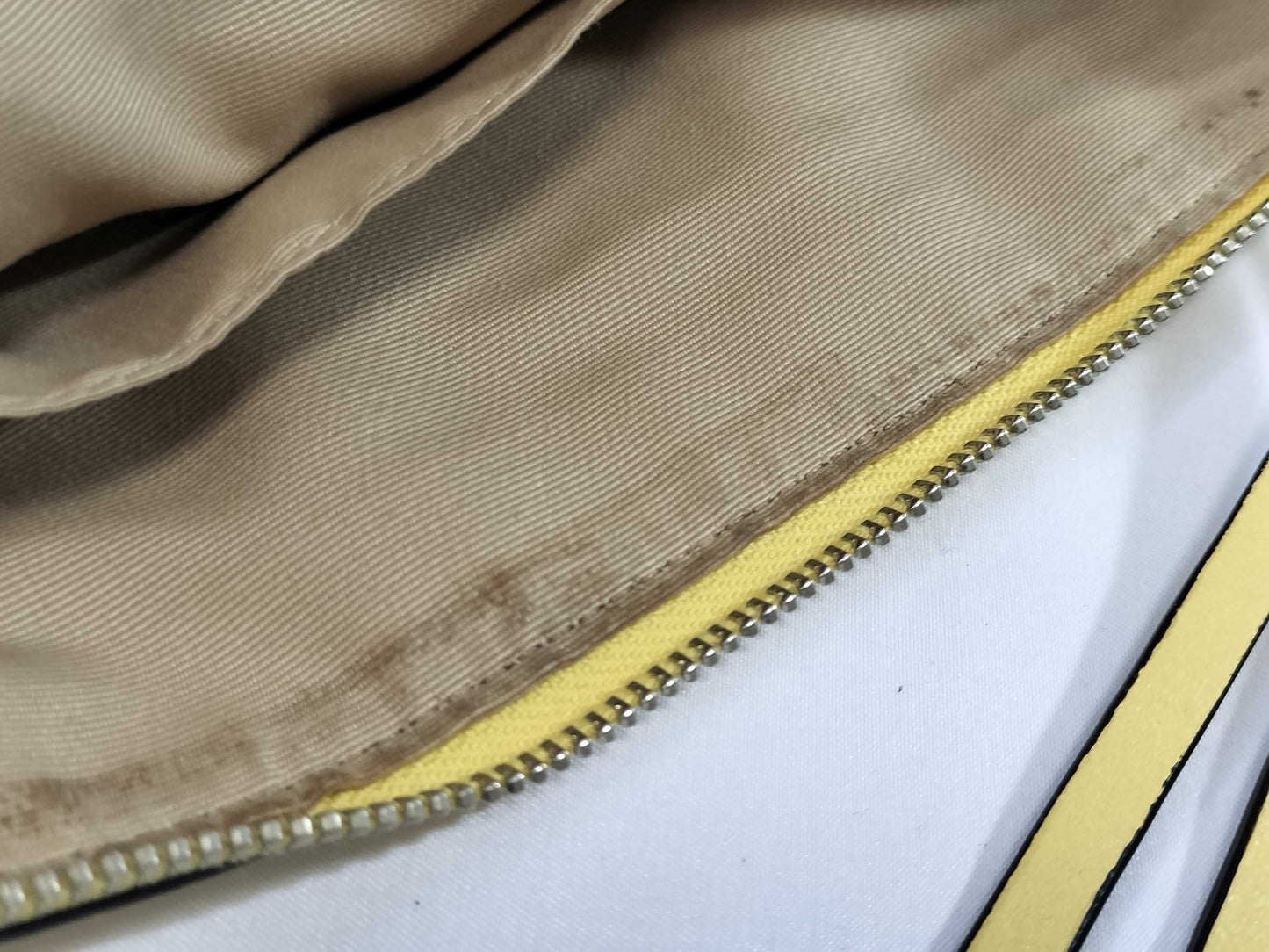 COACH Mini Shoulder Bag Yellow Shoulder Bag