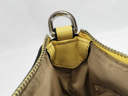 COACH Mini Shoulder Bag Yellow Shoulder Bag