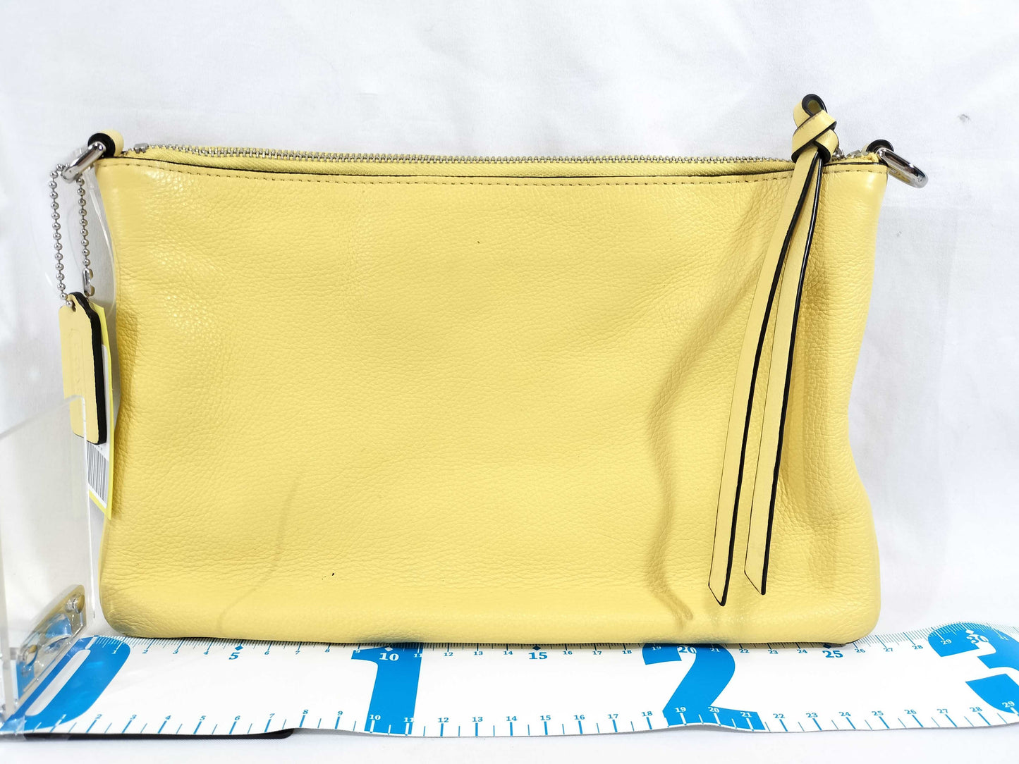 COACH Mini Shoulder Bag Yellow Shoulder Bag