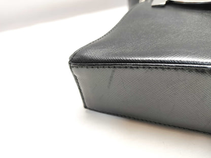 Salvatore Ferragamo Gancini Shoulder Bag with Silver Hardware