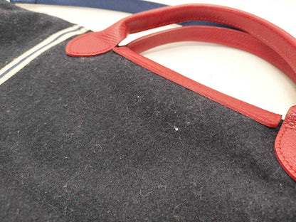 LONG CHAMP Cotton Tote Bag