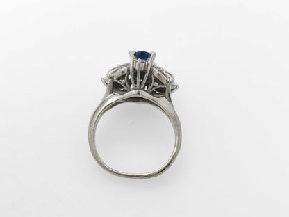 S 0.55ct D 0.26ct PT900 5.7g Ring 