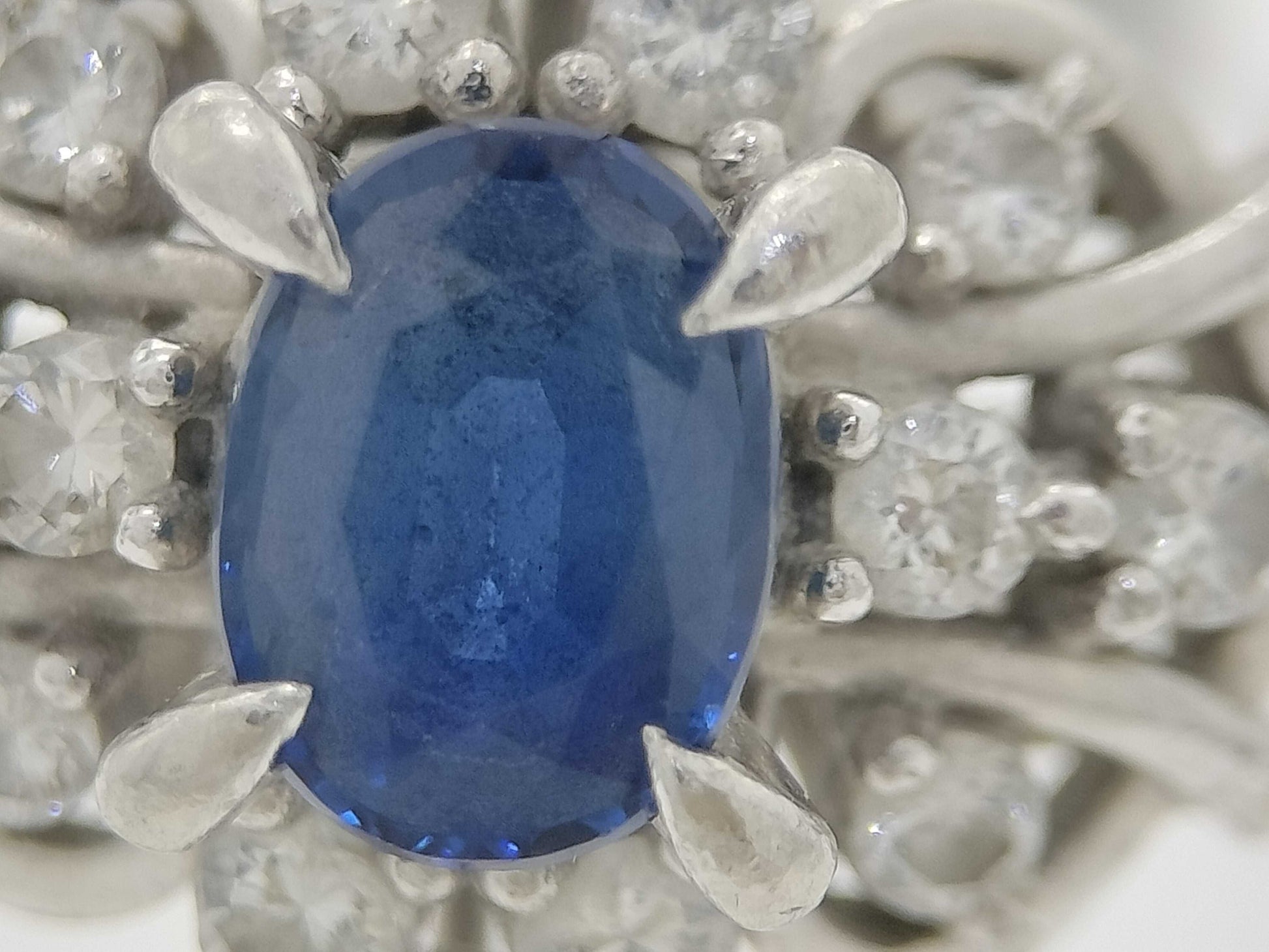 S 0.55ct D 0.26ct PT900 5.7g Ring 