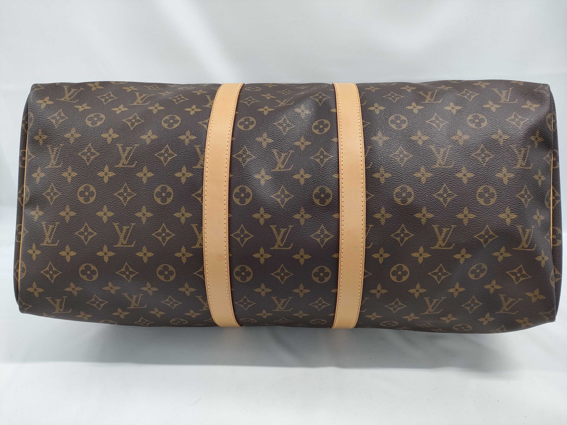 LOUIS VUITTON Monogram M41424 Keepall 55 Boston Bag