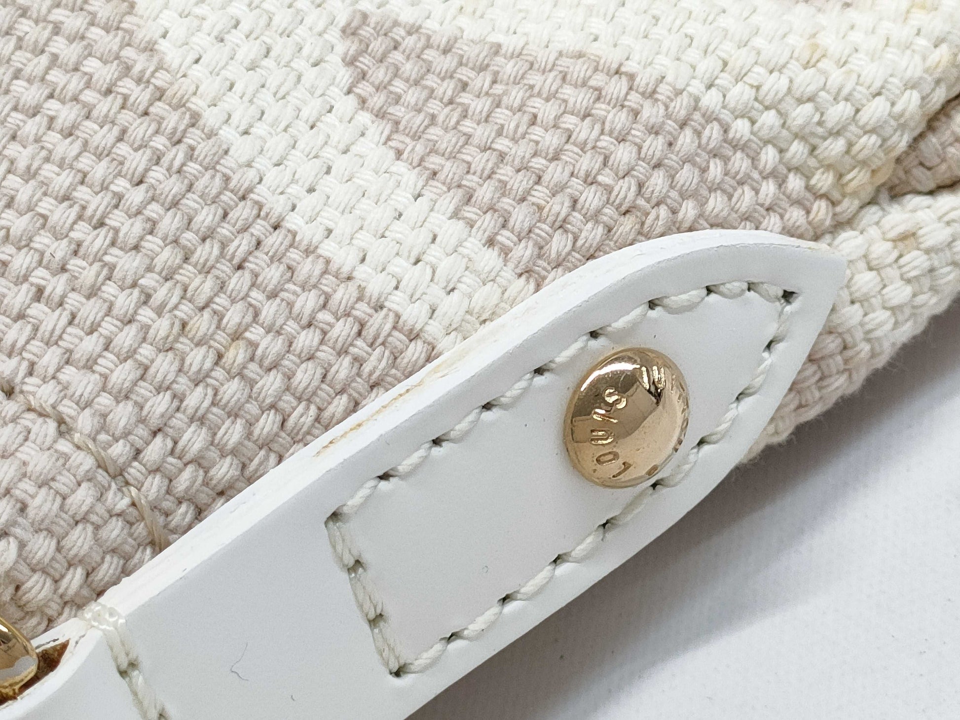 LOUIS VUITTON Taisienne PM Handbag with Stain