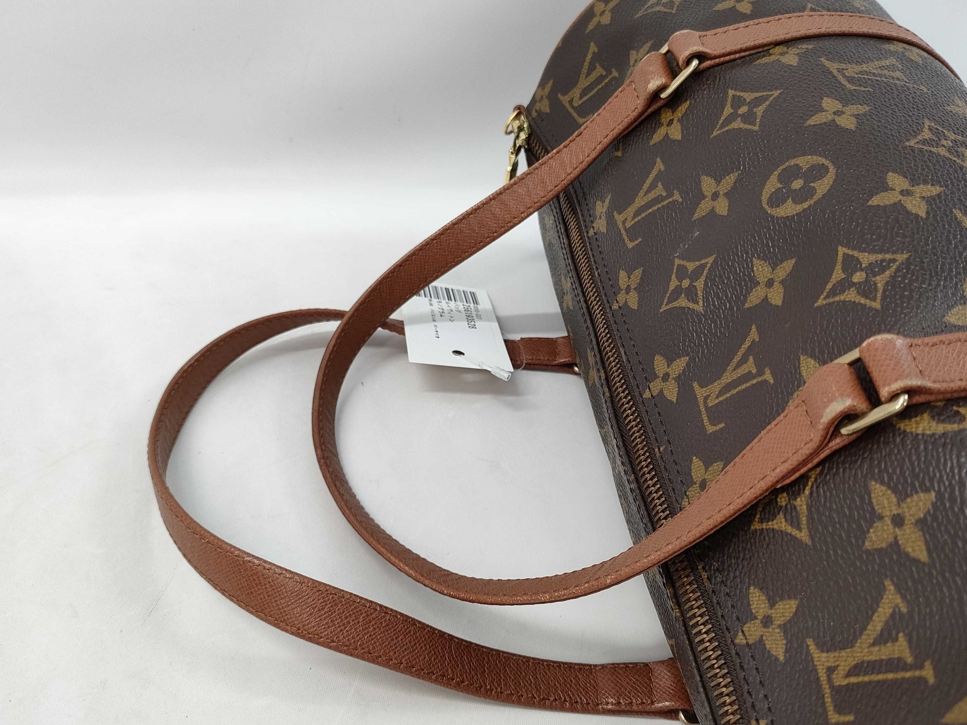 LOUIS VUITTON Monogram M51365 Papillon 30 Tote Bag with Pouch
