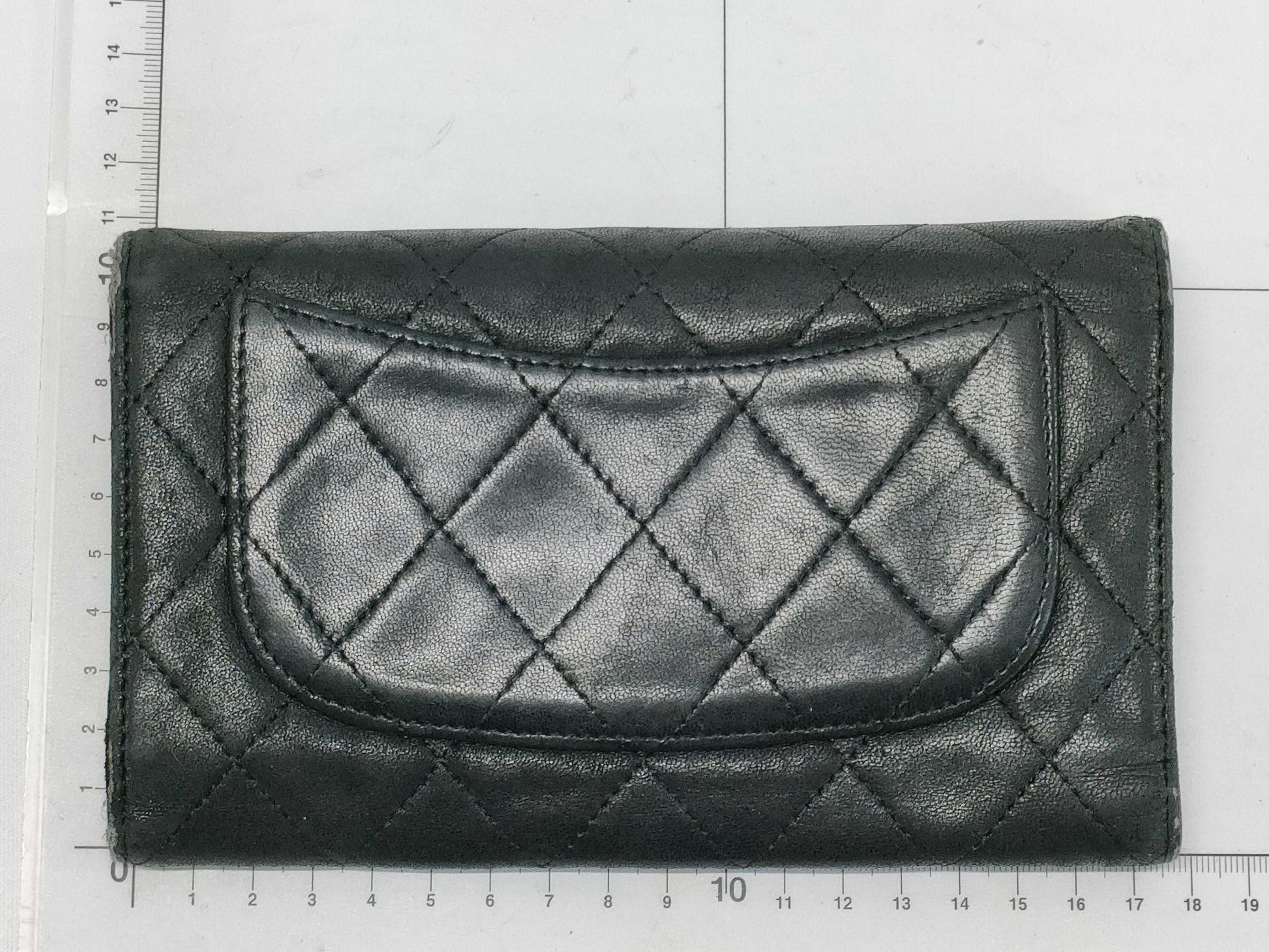CHANEL Matelasse Lambskin Wallet