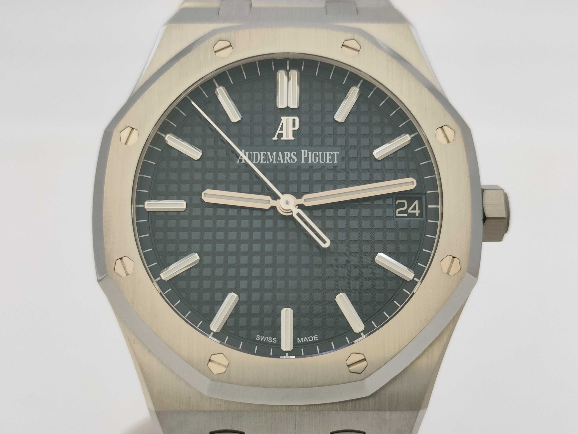 AUDEMARS PIGUET 15500ST.OO.1220ST.01 JN6332R Blue Dial Men's Watch