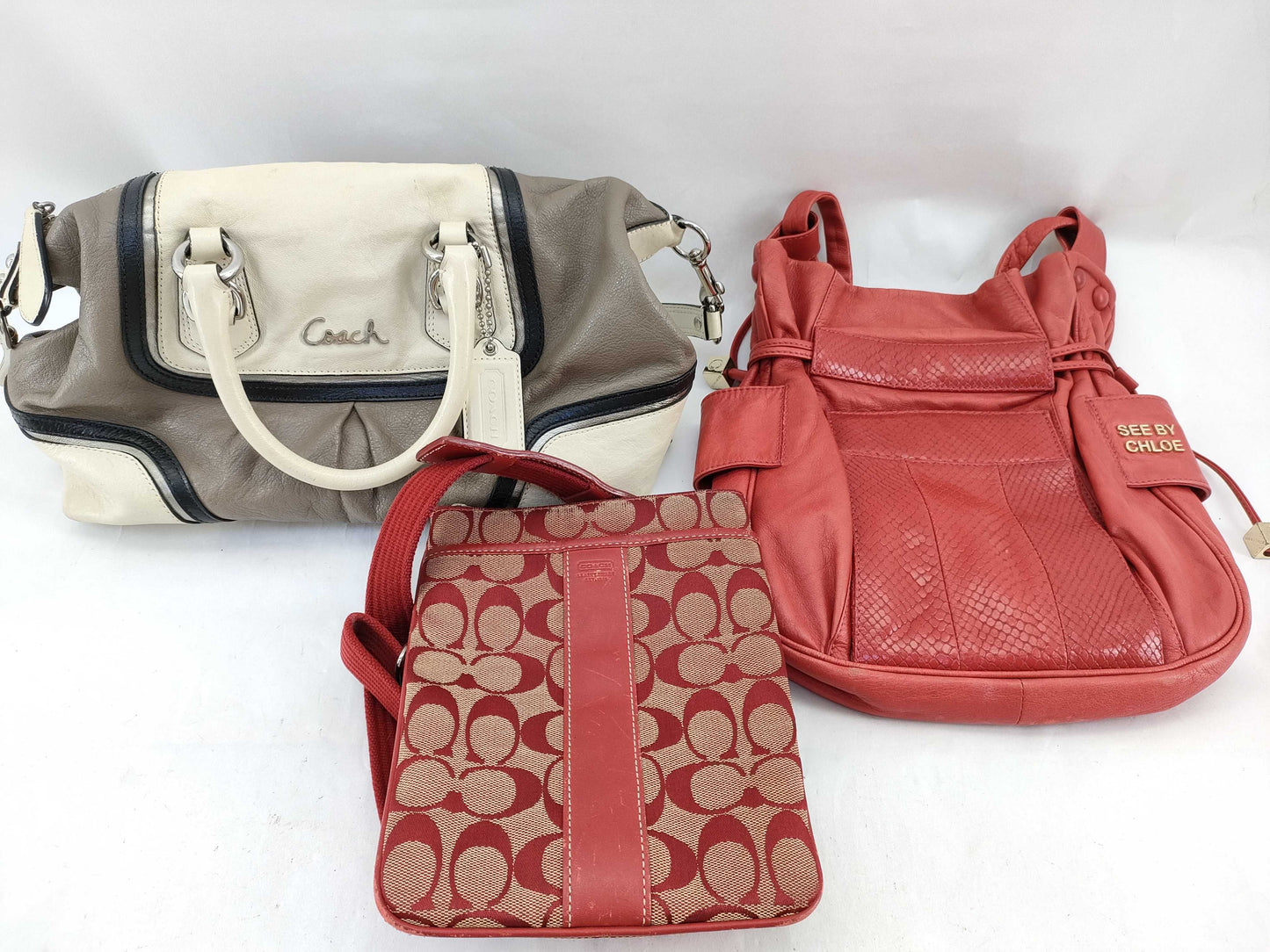 SEE BY CHLOE Coach 3-Piece Shoulder Bag