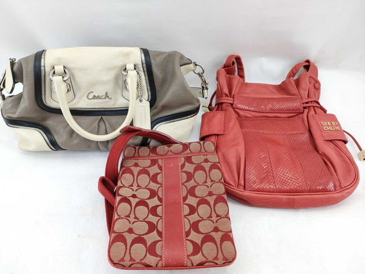 SEE BY CHLOE Coach 3-Piece Shoulder Bag