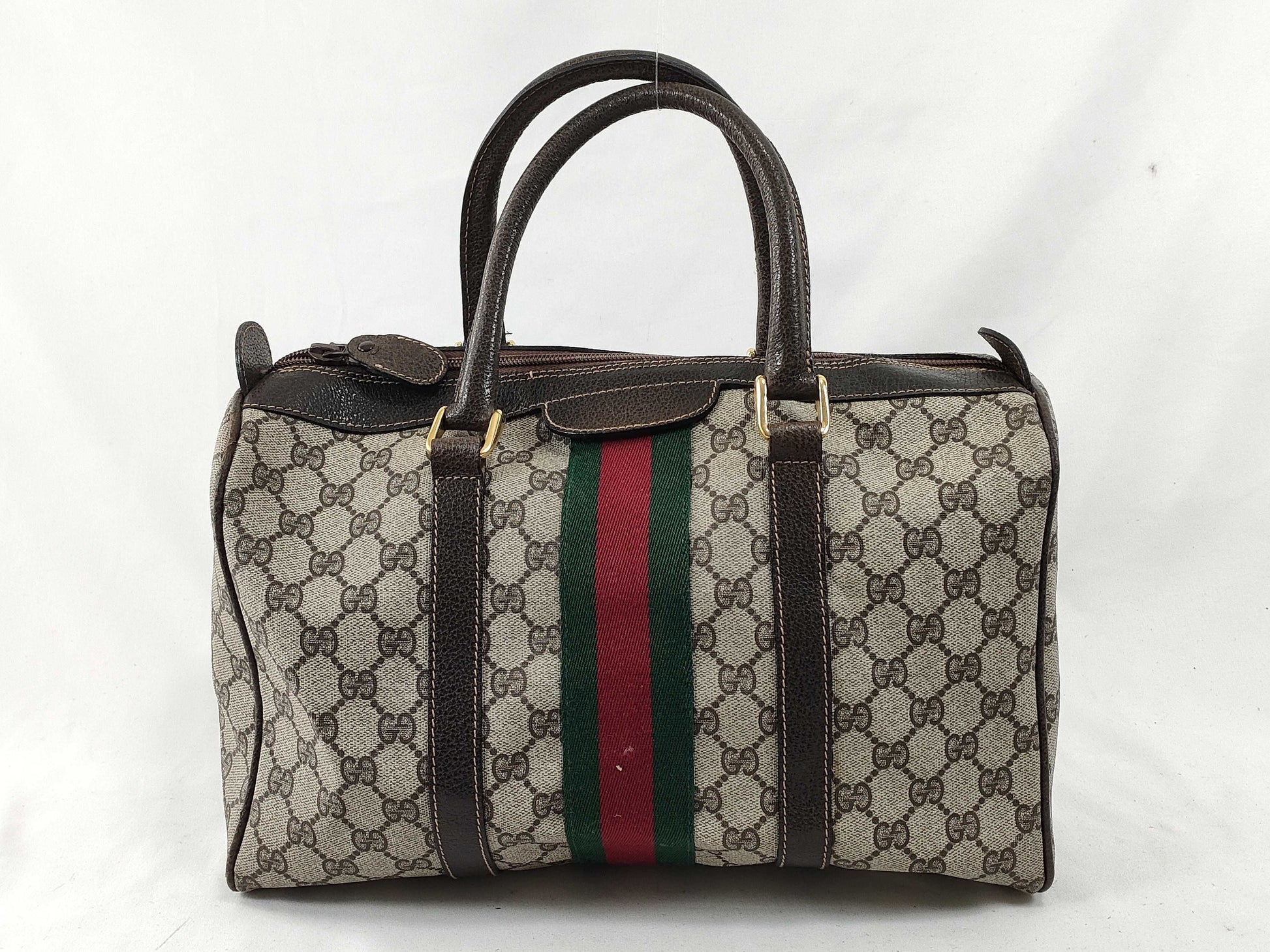 GUCCI GG Sherry Mini Boston Bag