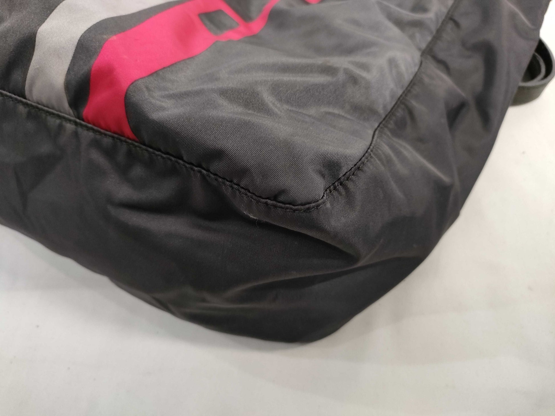 Miu Miu nylon/leather tote bag