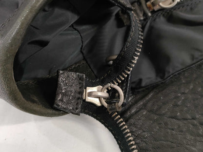 Miu Miu nylon/leather tote bag