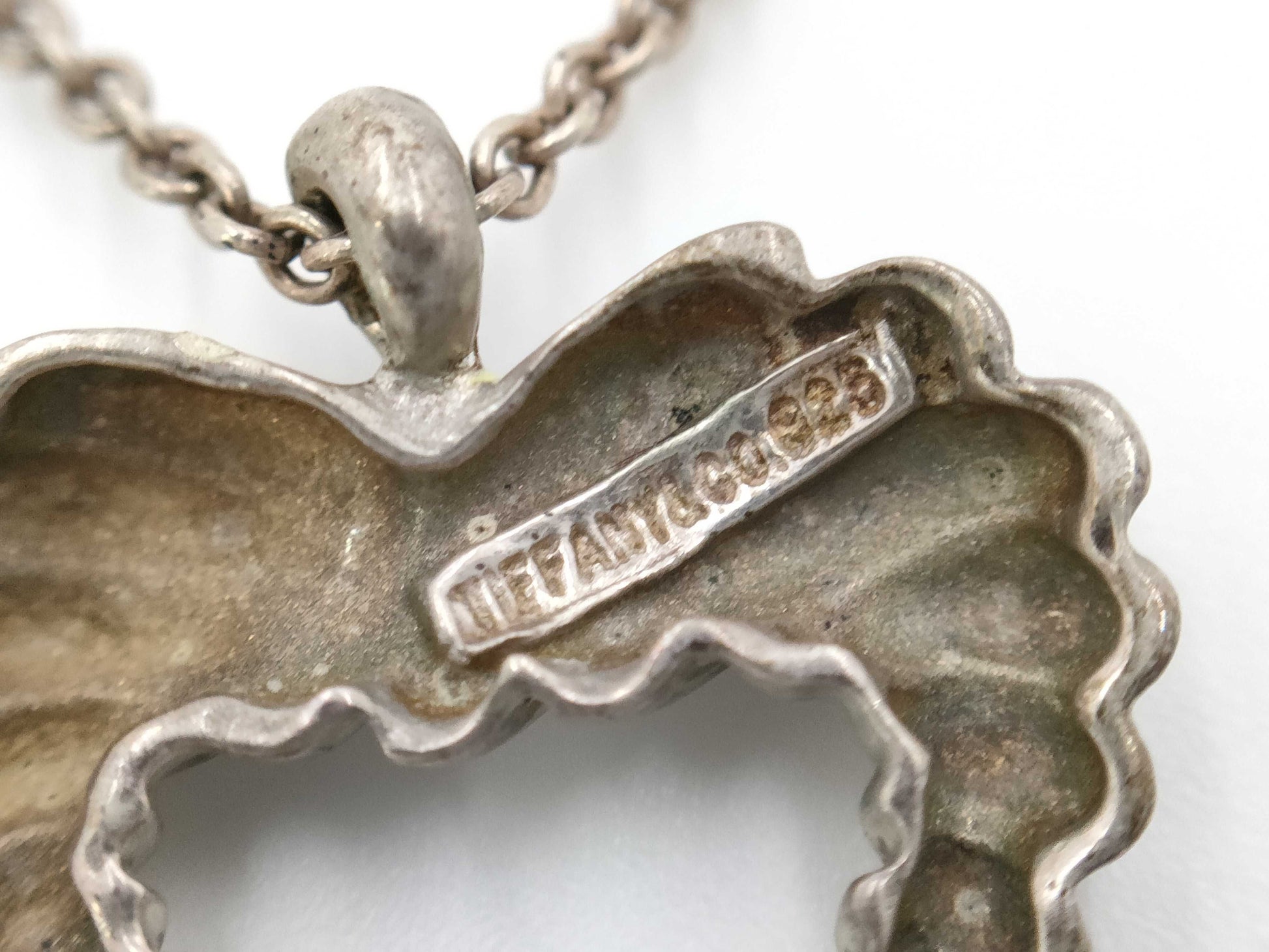 Tiffany & Co. Twisted Heart Necklace 925 Necklace