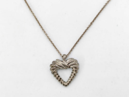 Tiffany & Co. Twisted Heart Necklace 925 Necklace