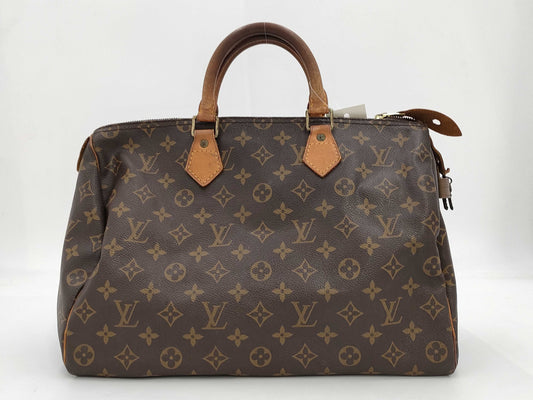 LOUIS VUITTON SP1931 Monogram M41107 Speedy 35 Boston Bag