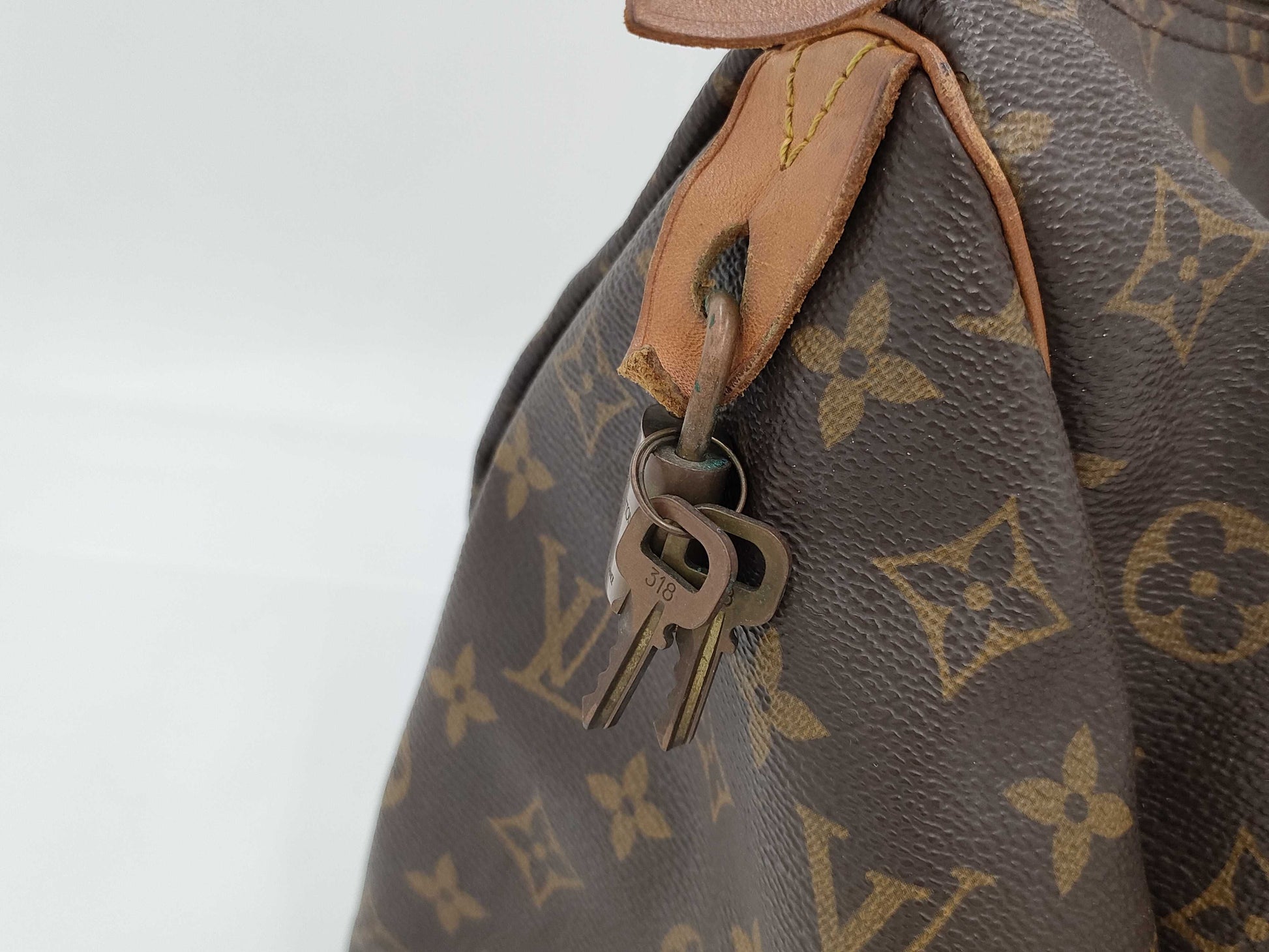 LOUIS VUITTON SP1931 Monogram M41107 Speedy 35 Boston Bag