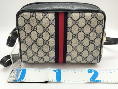 GUCCI GG Supreme Old Sherry Line Shoulder Bag