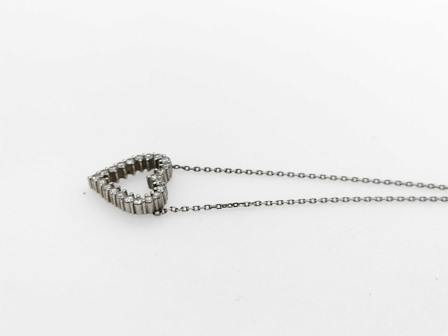 D0.55ct PT900 5.6g Necklace 