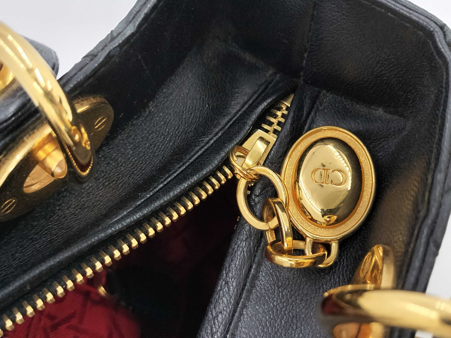 Dior Leather Handbag Handbag
