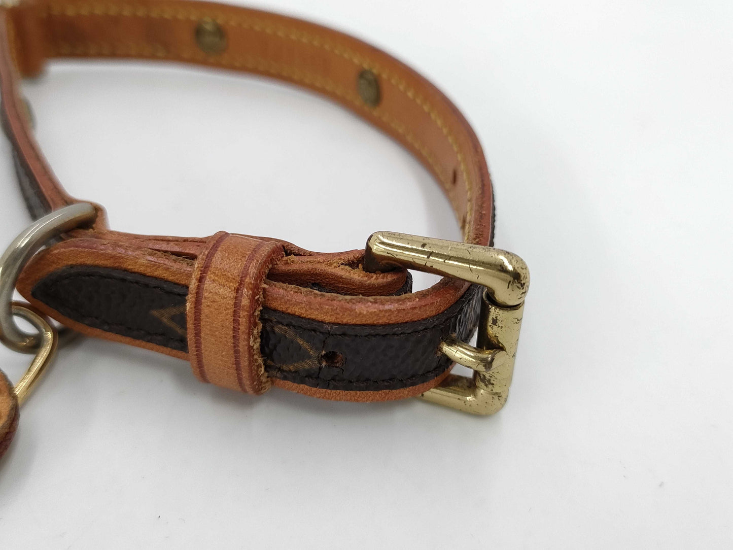 LOUIS VUITTON Monogram Collier Baxter Collar and Other Accessories