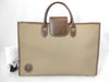 HUNTING WORLD Briefcase Tote Hand Leather Canvas Tote Bag