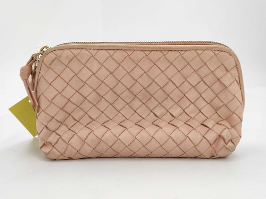 BOTTEGA VENETA Intrecciato Leather Pouch