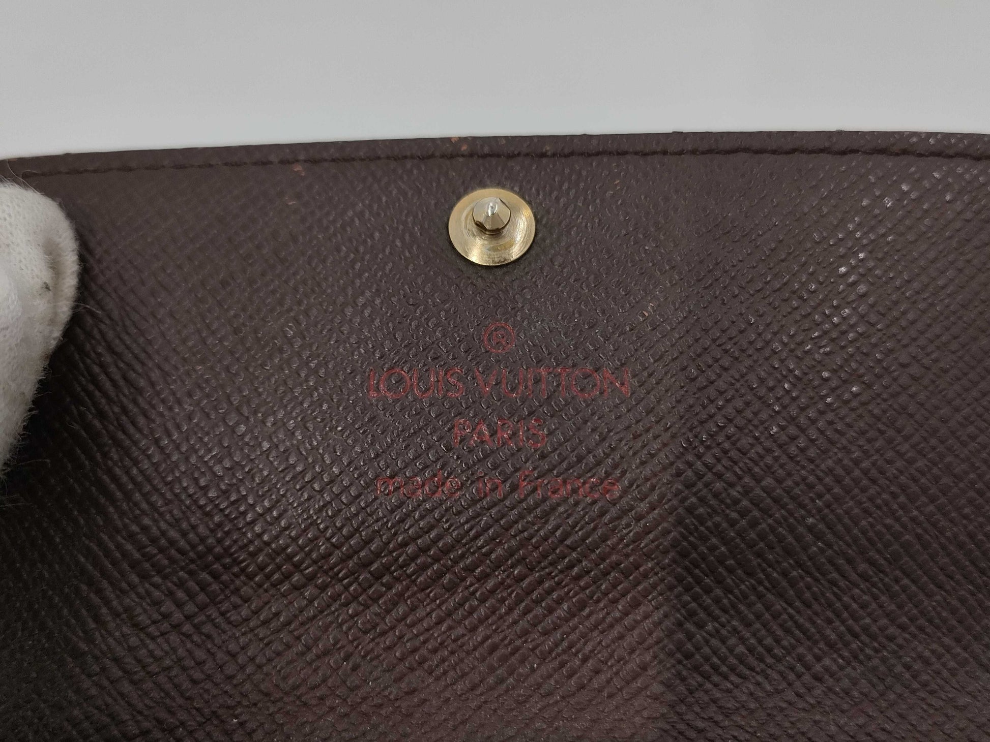 LOUIS VUITTON Damier Myrtle Key Case 4 Key Case/Key Holder