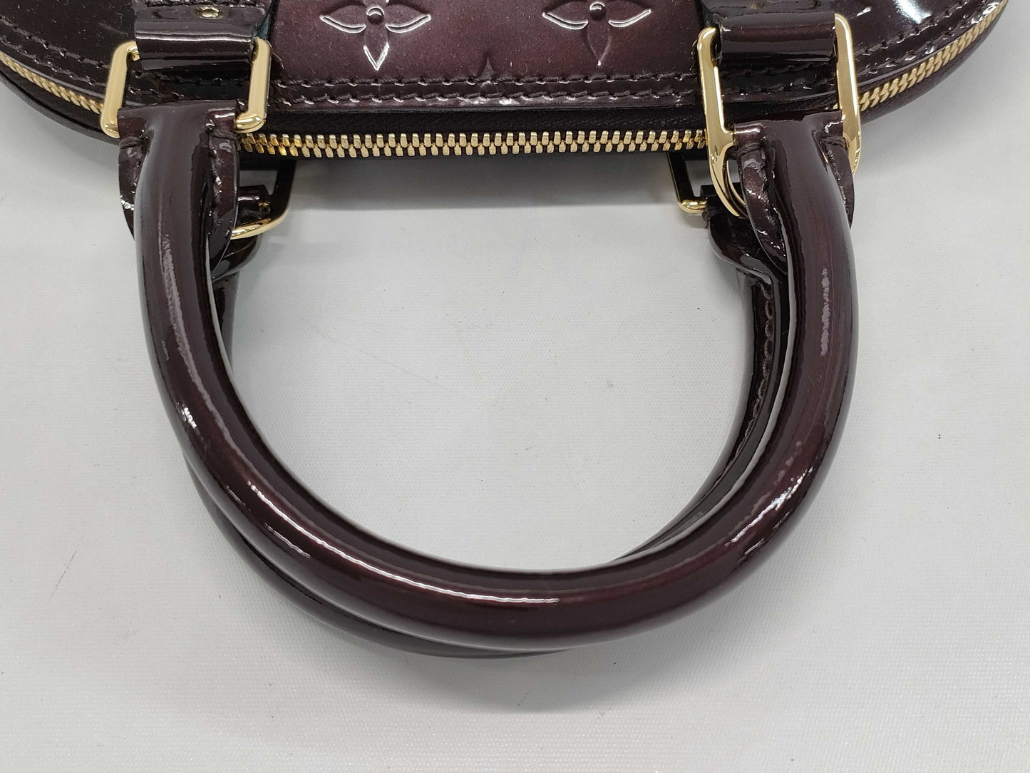 LOUIS VUITTON Vernis Alma BB/AA4128 Handbag