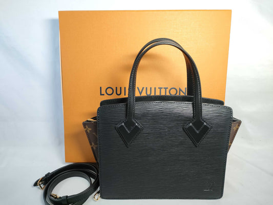 LOUIS VUITTON RFID Verified, Serial Number Unverifiable, Epi Leather Varenne Handbag