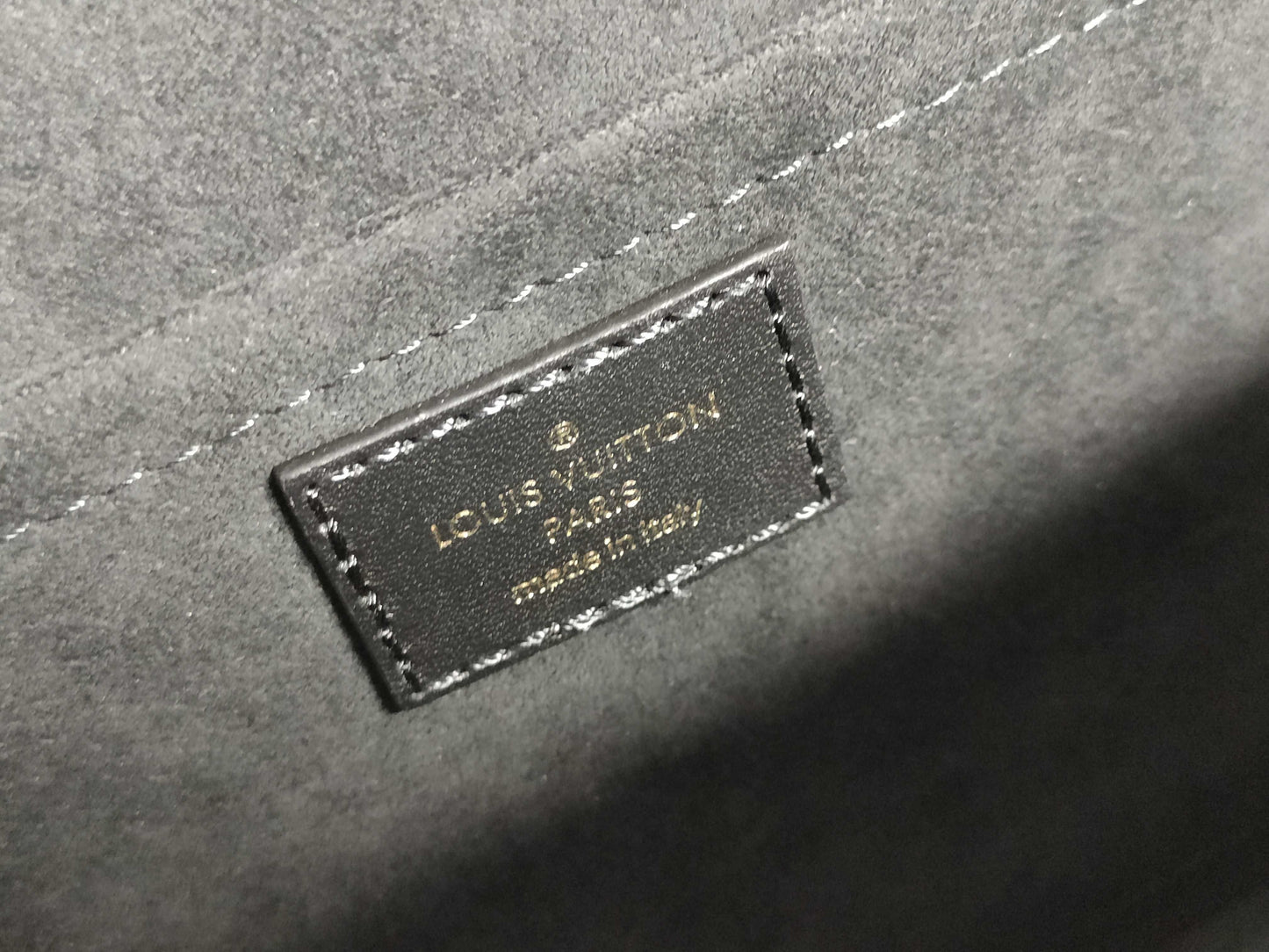 LOUIS VUITTON RFID Verified, Serial Number Unverifiable, Epi Leather Varenne Handbag