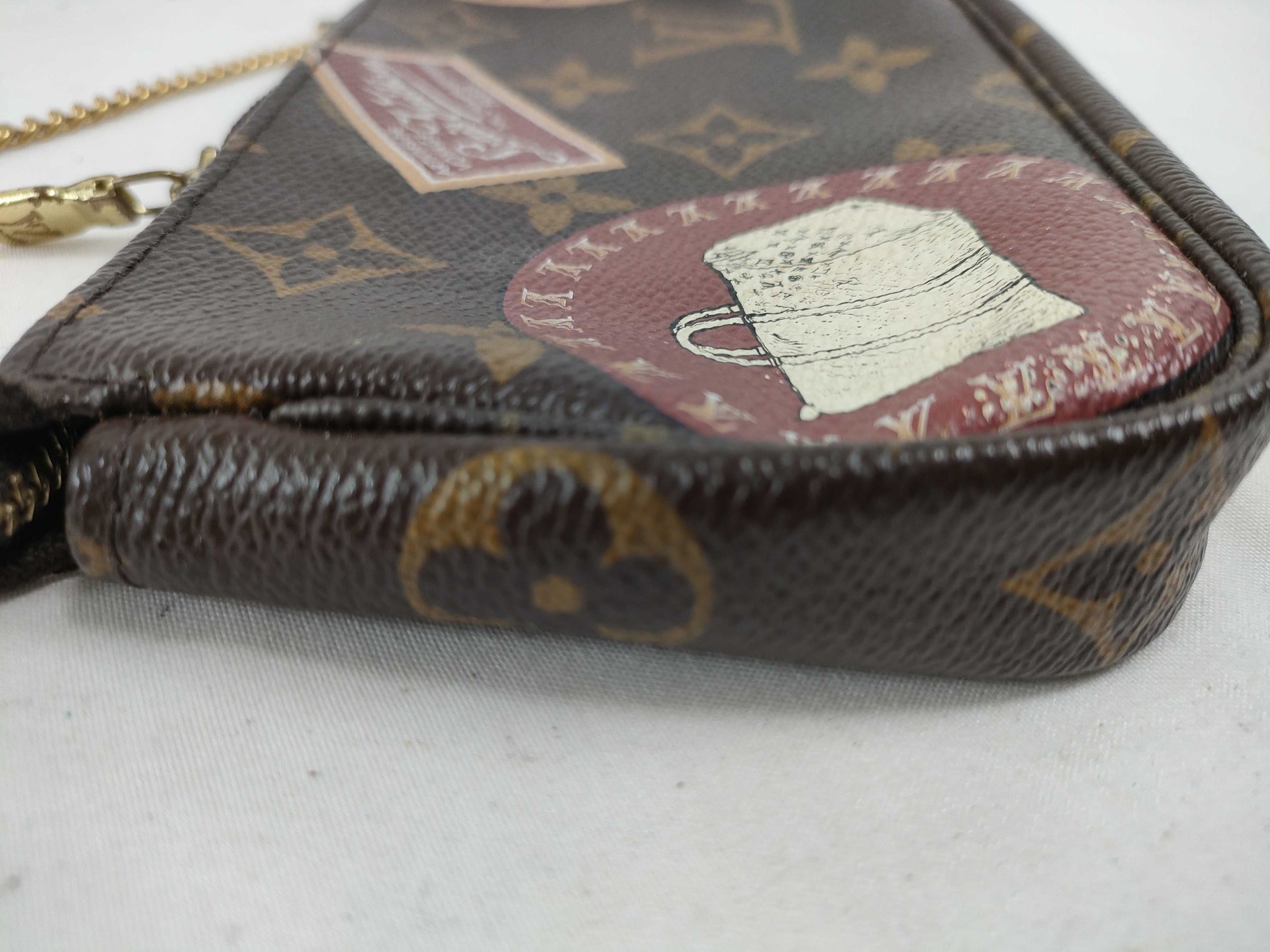 LOUIS VUITTON FL4028 Monogram M95804 Mini Pochette Accessoires Shoulder Bag