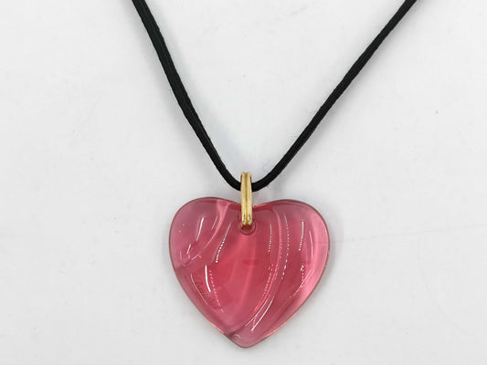 Baccarat Heart Necklace