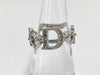 Dior Logo Heart Stone Ring