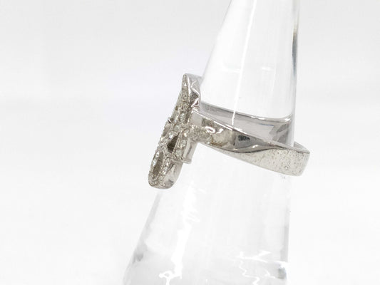 Dior logo stone ring