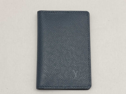 LOUIS VUITTON RFID Unverified MI3186 Taiga Organizer de Poche Card Case/Pass Case/Business Card Holder