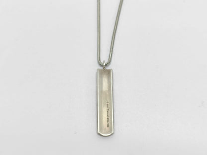 Tiffany & Co. 1837 Narrow Bar Necklace 925 Necklace