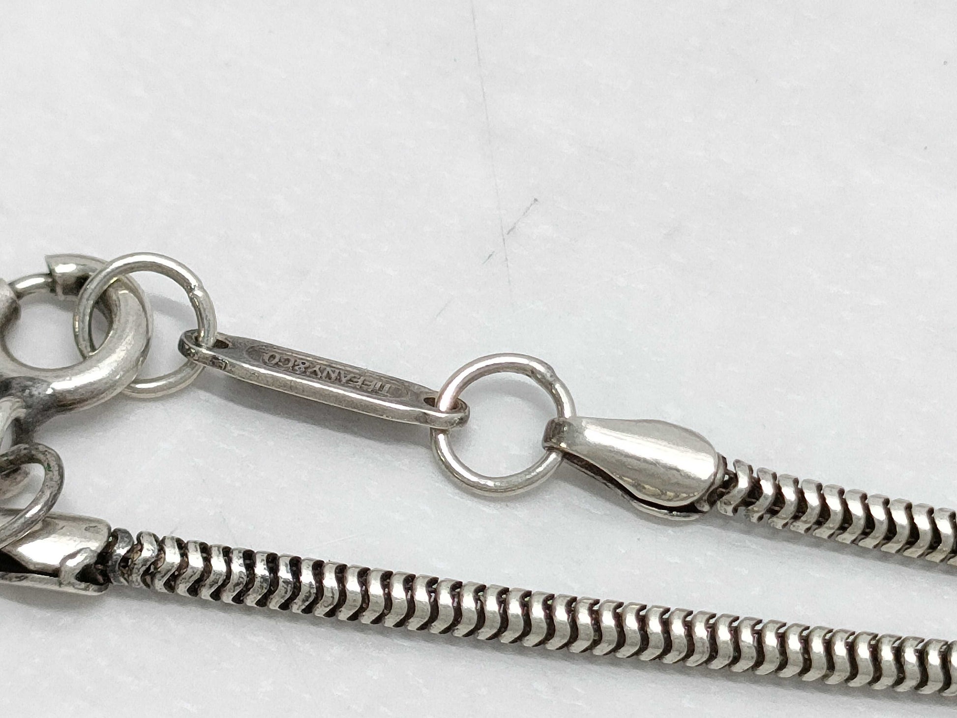 Tiffany & Co. 1837 Narrow Bar Necklace 925 Necklace