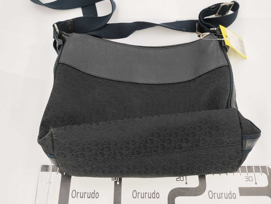 Dior Trotter logo plate crossbody bag shoulder bag